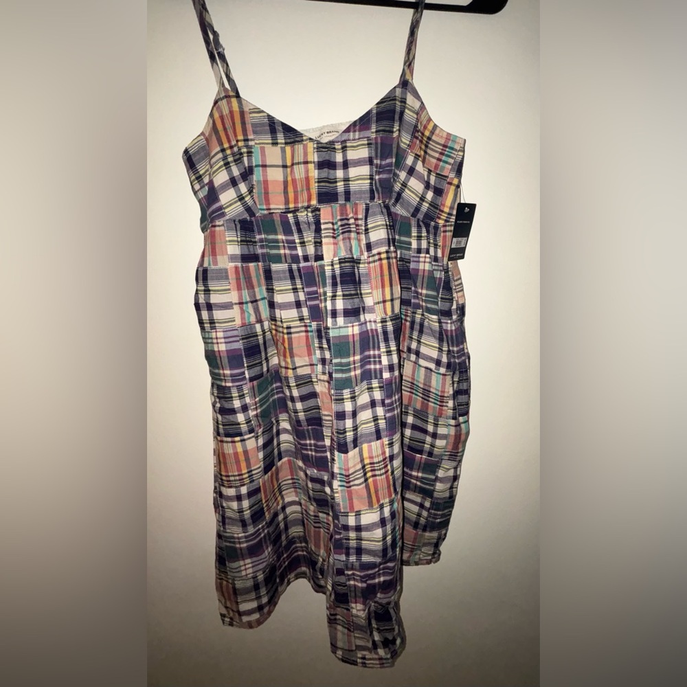 NWT Lucky Brand plaid mini dress